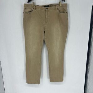 Lauren Ralph Lauren Beige Denim Pants